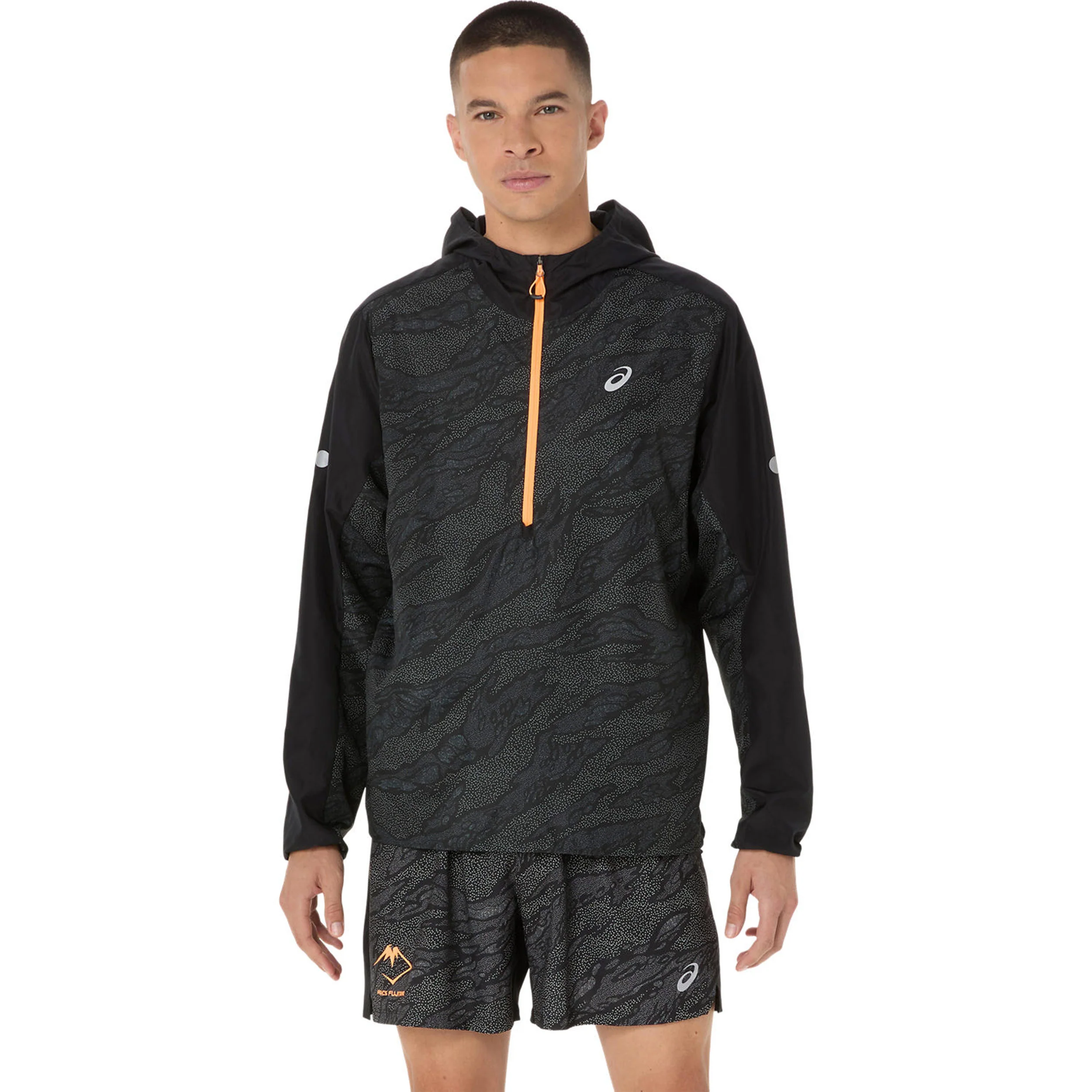 Fujitrail Packable Chaqueta Para Correr Hombres-Negro - Imagen 2