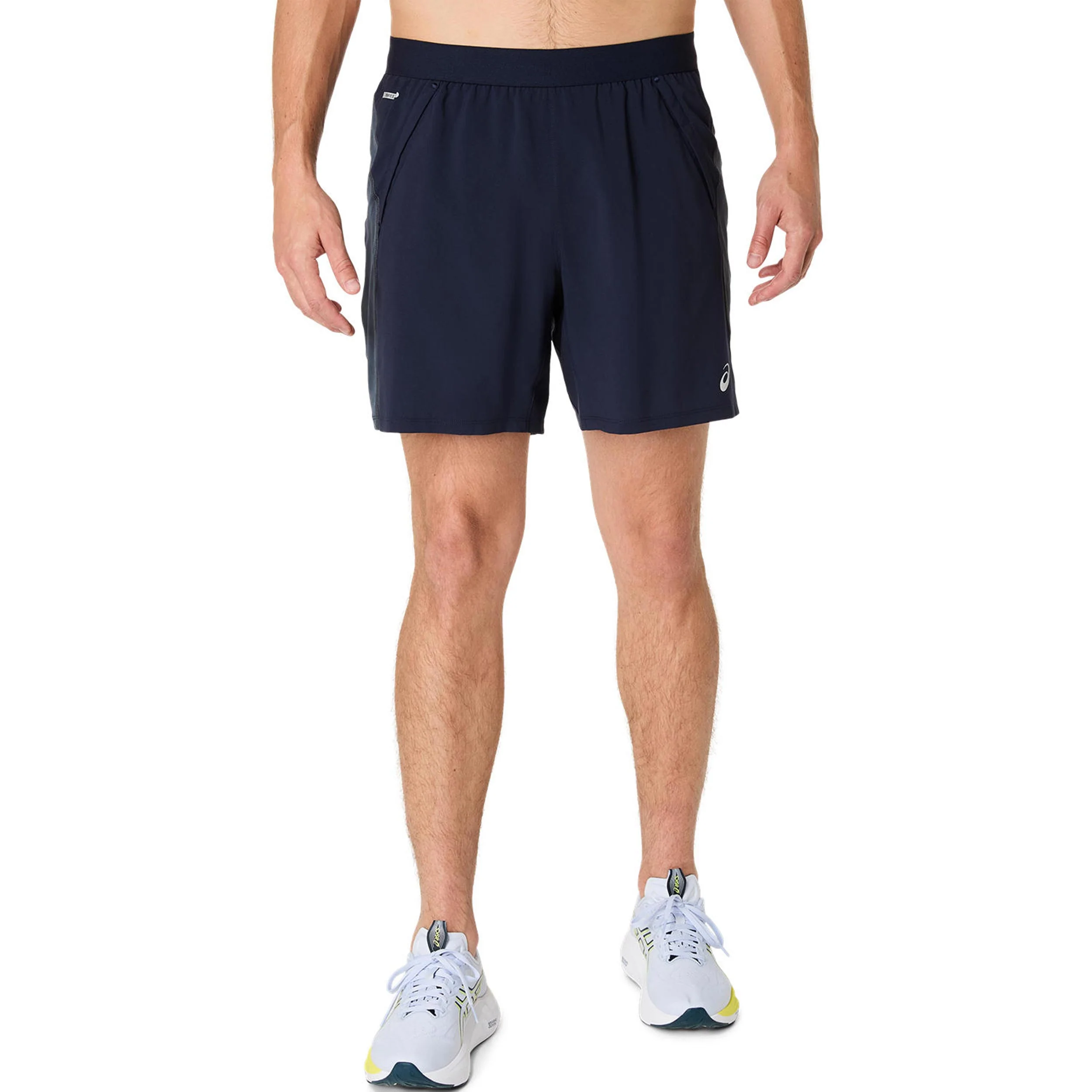 Road 7in Pantalones Cortos Hombres-Azul,Gris - Imagen 2